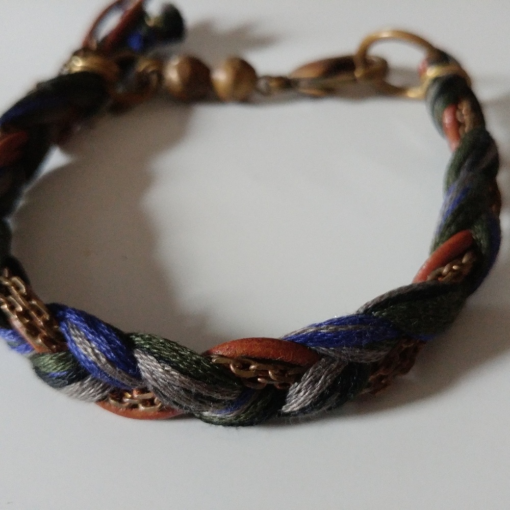 Navajo Inspired Braided Bracelet